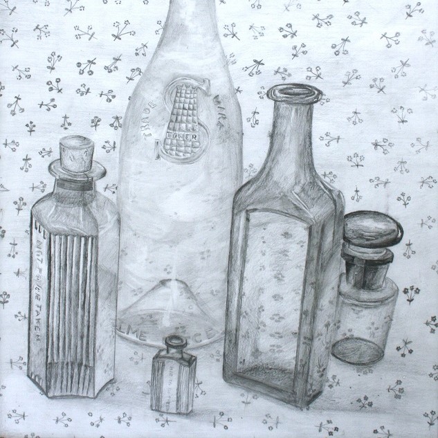 Bottle still life no. 2 Catkin Tree Studio | Bottle still life no. 2