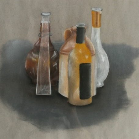 Catkin Tree Studio | Bottle still life no. 1